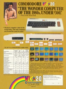 Folleto Commodore VIC-20